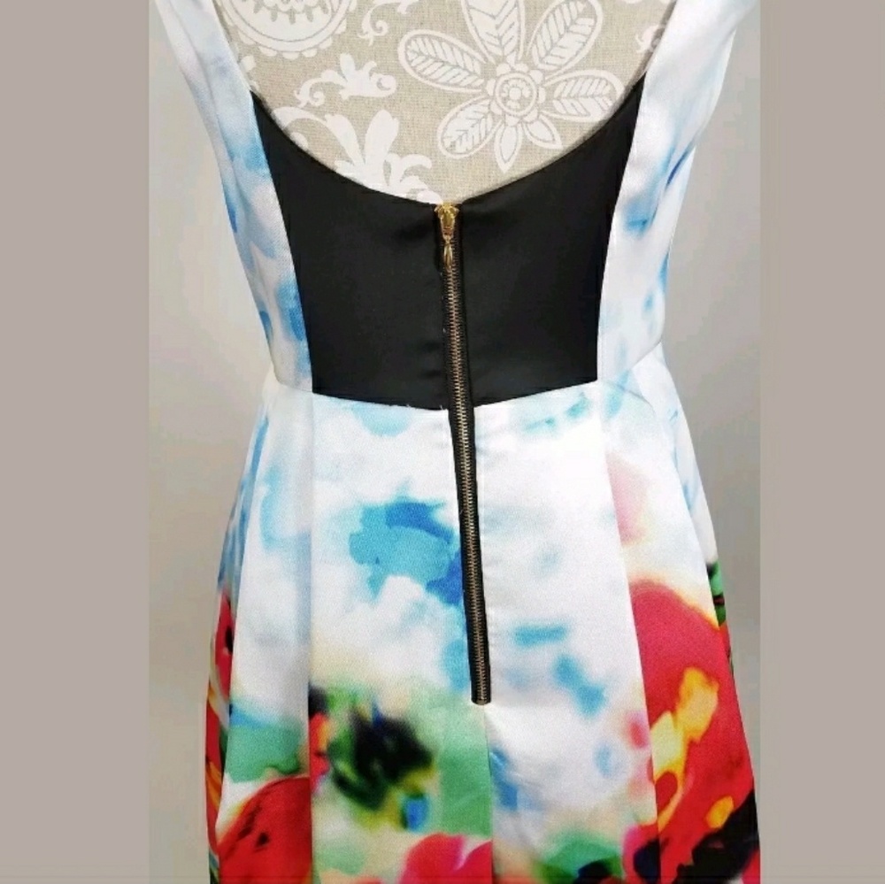 Nicole Miller Garden Princess Prom Dress size 10 - Picture 5 of 7